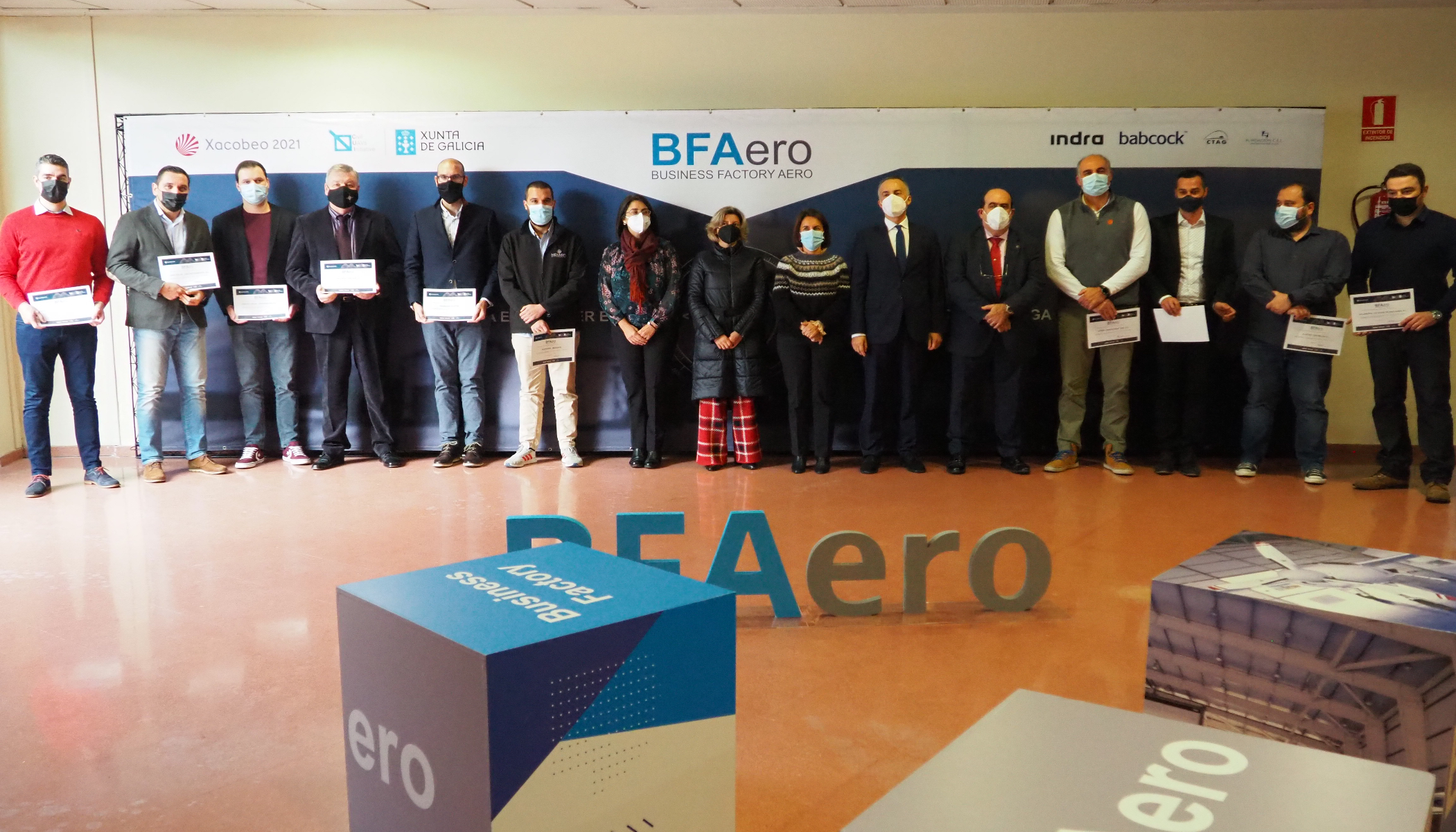 BFAero licencia diez nuevos proyectos, incubados y acelerados durante su segunda y tercera edición.
